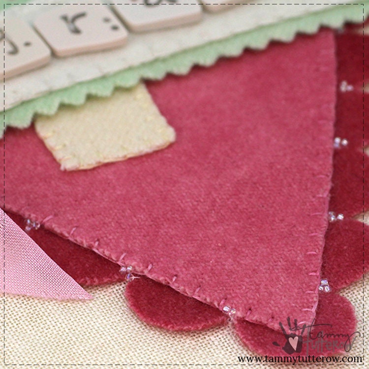Heartfelt: Grace Wool Appliqué Pattern *Download*
