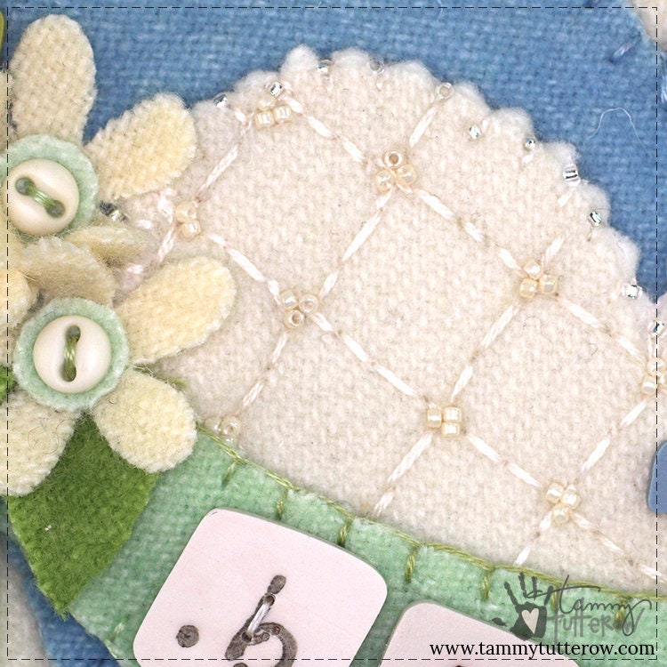 Heartfelt: Bliss Wool Appliqué Pattern *Download*