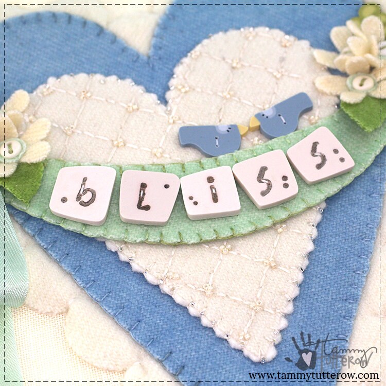 Heartfelt: Bliss Wool Appliqué Pattern *Download*
