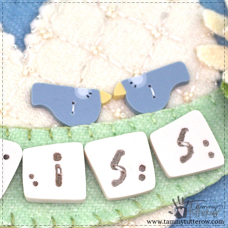 Heartfelt: Bliss Wool Appliqué Pattern *Download*
